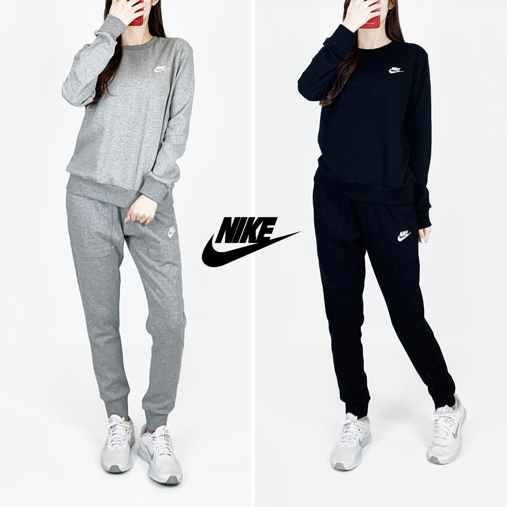 나이키 자수 로고 기모 맨투맨 세트 / 남여