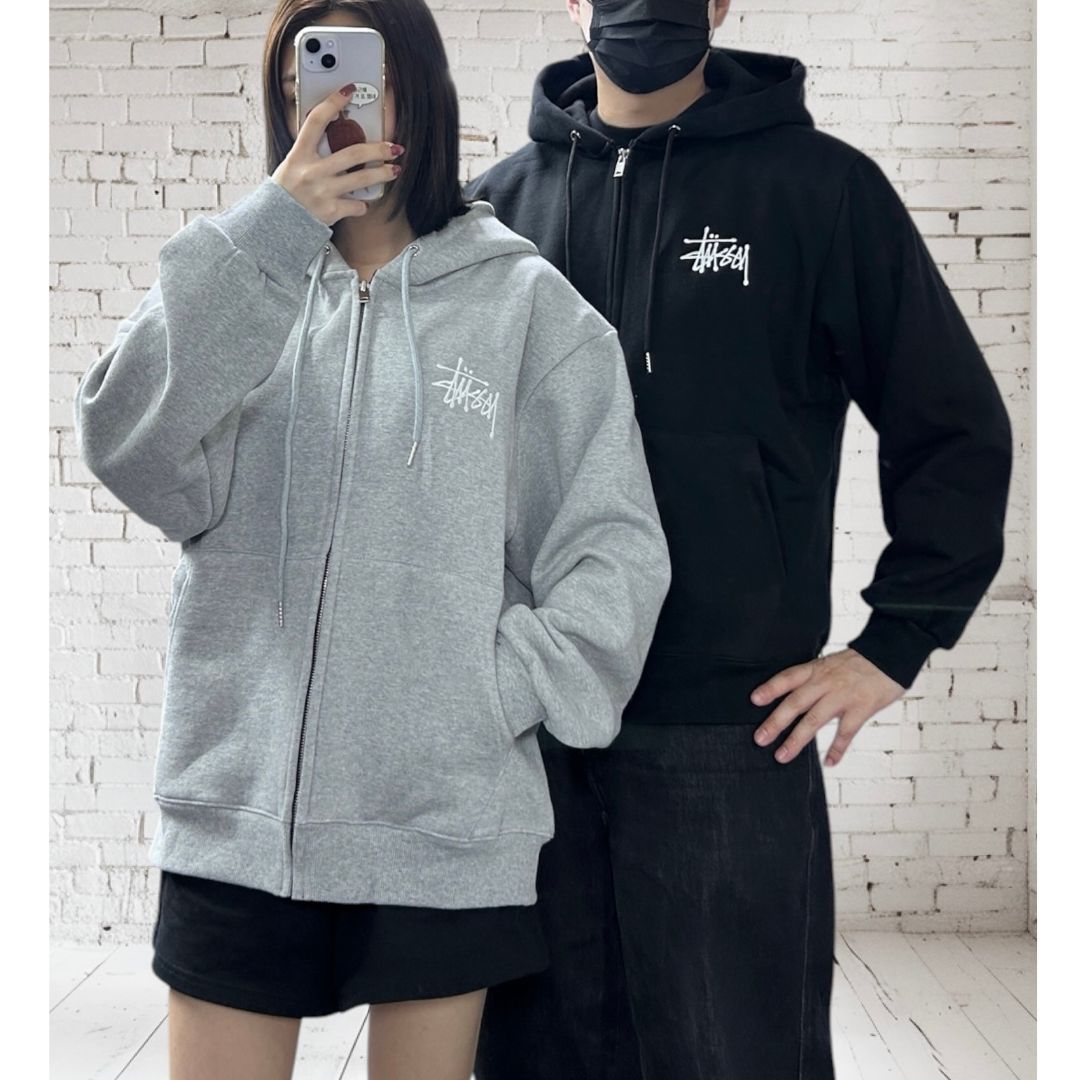 스투시 빅로고 후드 집업 (기모 e) / 남여