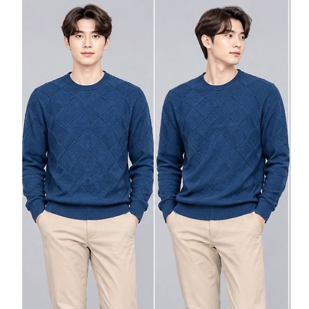 보테가 엠보 니트